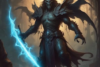 fantasy horror and fantasy horror character