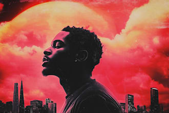 design album cover or single cover art