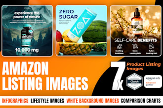 design amazon listing images, amazon product images, product infographics