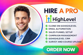 setup gohighlevel, xleads, automation expert and fix ghl issues