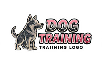 design high quality dog training logo with my fastest delivery