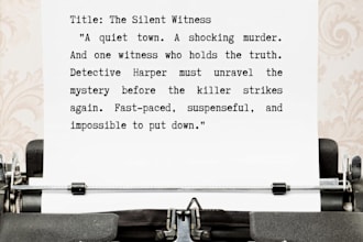 grab readers attention with an irresistible blurb