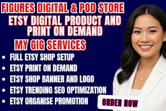 setup etsy physical product store, etsy canva mockup design