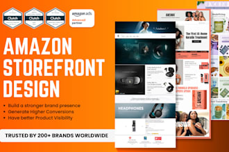 do amazon storefront design and amazon brand store setup