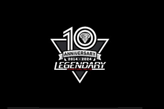 design awesome year anniversary logo