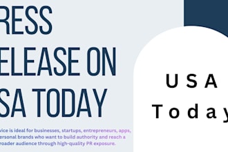 do PR distribution on USA today
