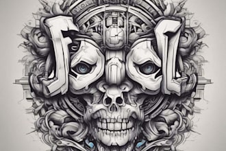 make unique graffiti art for tshirts, hoodies and streetwear