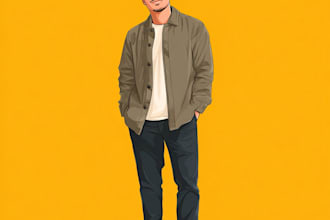 your picture into cartoon