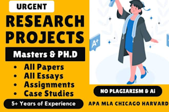 write case study, assignment, report, paper, research and summary