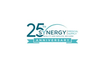 design fresh years anniversary logo