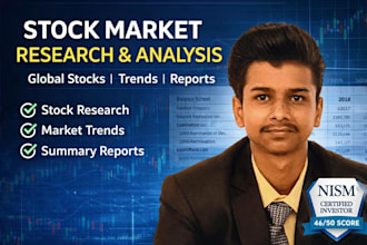 do in depth stock market research and financial analysis