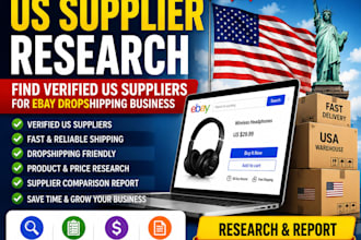 find verified US suppliers for ebay dropshipping