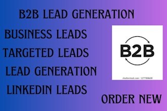 do b2b linkedin lead generation