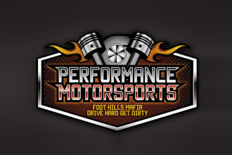 design professional growing race shop logo