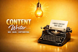 provide creative writing, content writing and resume services