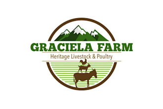 design animal livestock and poultry farm logo