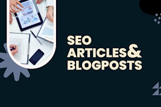 write SEO optimized blog content