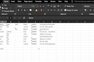 clean, format and organize your google or excel sheets data
