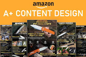 design premium amazon a plus content to increase conversions