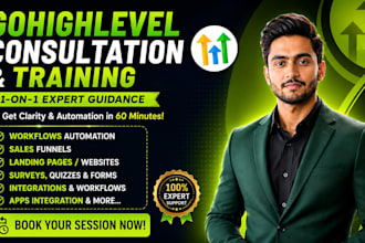 provide you gohighlevel training and go high level consultation