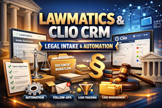 do lawmatics clio CRM setup legal intake automation law ruler ai casepeer