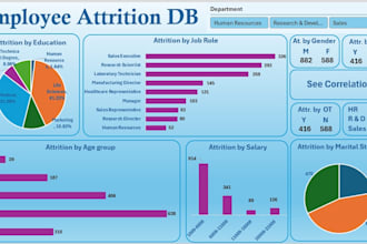 create excel dashboards, formulas, pivots and charts