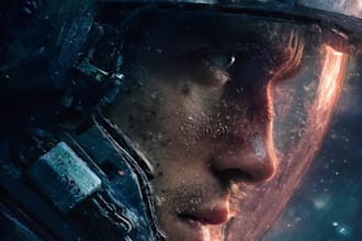 make stunning sci fi portrait art