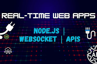 develop realtime nodejs websocket apps and apis