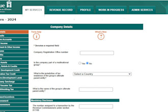 provide UK ireland accounting bookeeping and tax services