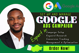 setup and manage your google ads adword ppc campaign to boost shopify sales