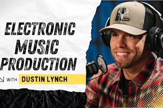 record professional electronic song, edm, electronic dance, pop or country music