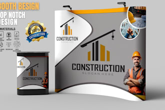 design backdrop, step and repeat banner, exhibition booth