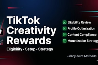 help you qualify and earn from tiktok creativity rewards program
