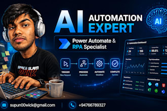 build power automate workflows and rpa solutions