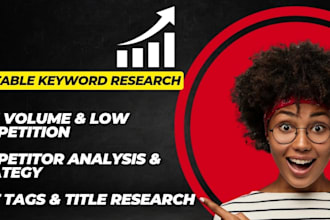 do expert keyword research for youtube, instagram and facebook visibility
