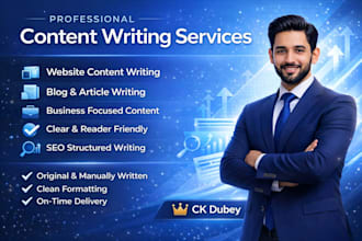 content writing for business websites and blogs
