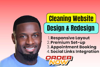 build house cleaning website, cleaning service website cleaning business website