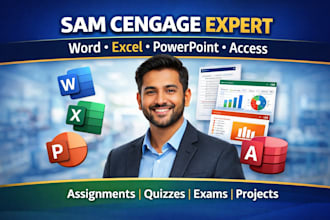 do sam cengage word, excel, powerpoint and ms access capstone