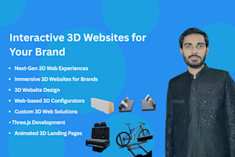 develop a custom 3d product configurator using three js and next js