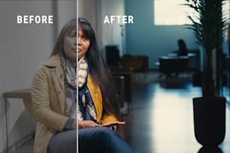 color grade your footage for a cinematic look