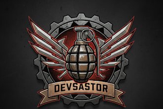 design a bold and impactful grenade logo for your brand or team