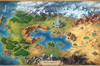 design a custom fantasy dnd map for game, novel, rpg campaign, dungeon map