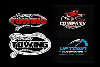 design unique transport, logistic, trucking logo for company
