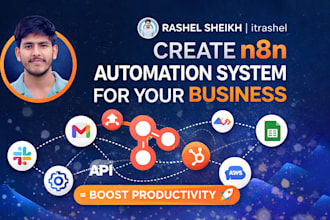 create n8n automation system for your business