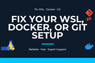 fix your wsl, docker, or git setup