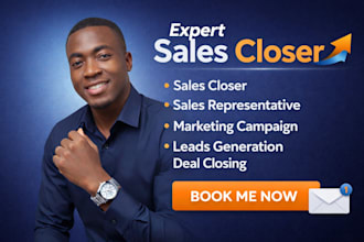 it high ticket sales closer sales representative sales agent lead sales closer