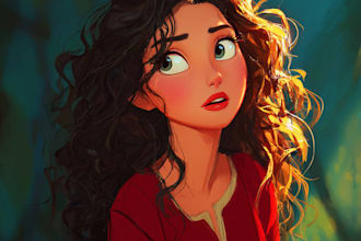 make beautiful ink portraits like manga