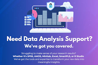 perform professional statistical data analysis
