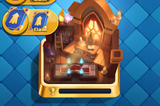 coach you at clash royale and help you climb ladder