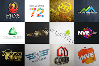 design a stunning logo with free mockup